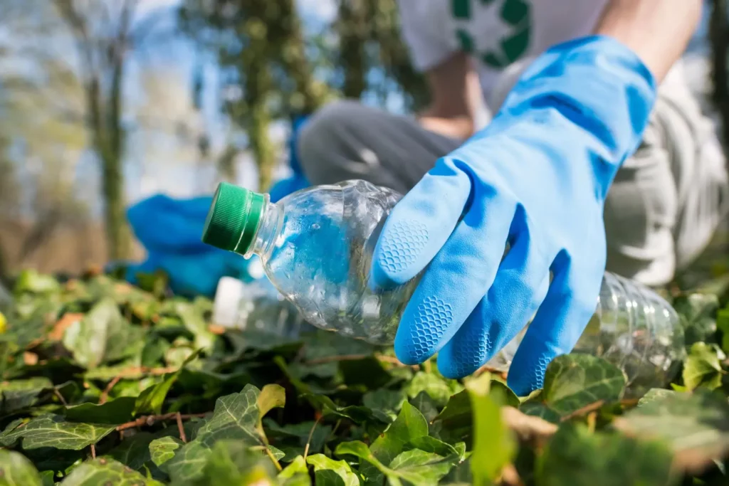 Composición de la basura inorgánica